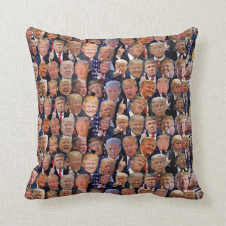Coussin jetable drôle de cadeau Trump