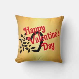 Coussin jetable Heart rose