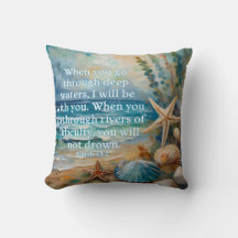 Coussin jetable Isaïe 43:2