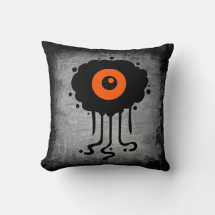 Coussin jeté Alien Cyclope Halloween