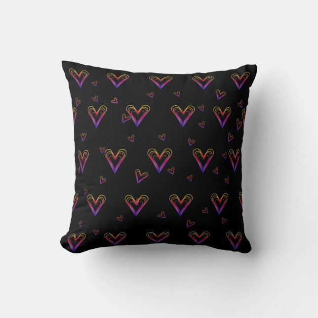 coussin jeté coeur (Recto)