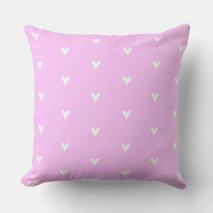 coussin jeté coeur