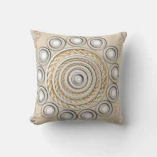 coussin jeté Corde