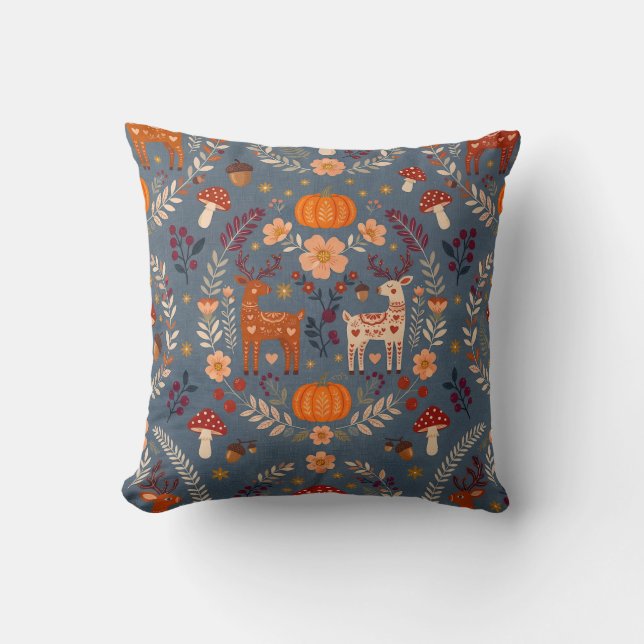 Coussin jeté d'automne (Recto)