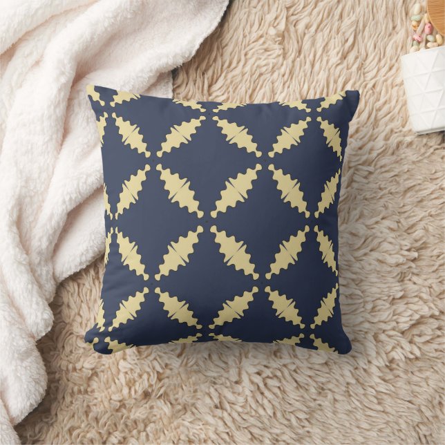 Coussin jeté Feuille Jaune pour une ambiance moder (Couverture)
