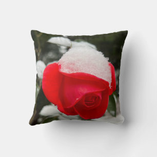 Coussin jeté Fleur d'hiver
