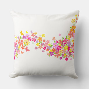 Coussin Jeté - Floral Été