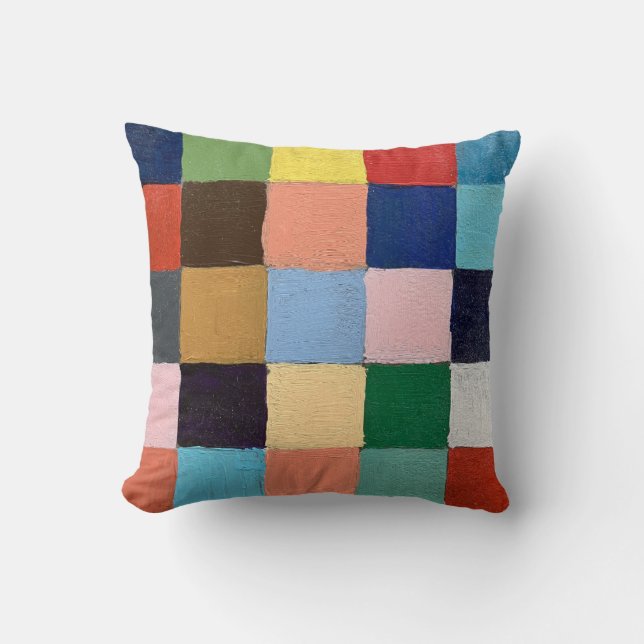Coussin jeté Funky Squares  (Recto)