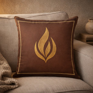 Coussin jeté Glow Golden Ember