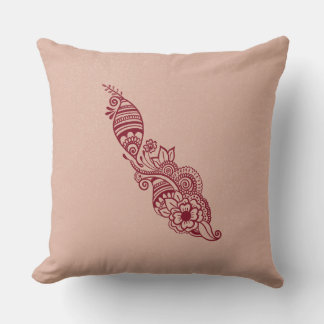Coussin jeté Mehndi My World