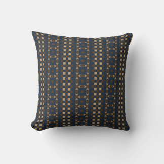 Coussin jeté motif sable de minuit