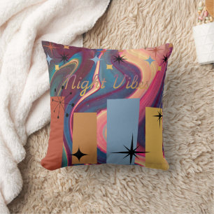 Coussin jeté Night Vibes Rétro