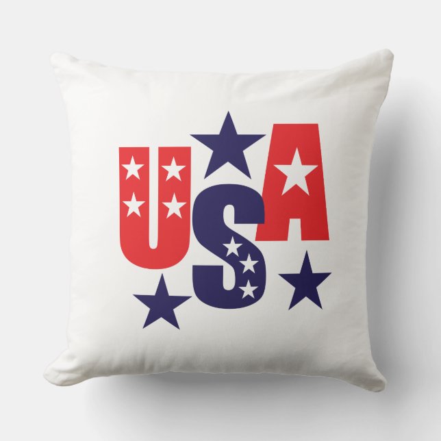 Coussin jeté patriotique  (Recto)