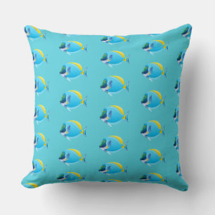Coussin Jeté - Poisson Tropical