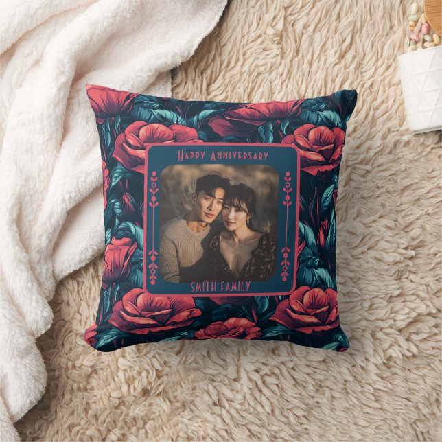 Coussin jeté pour le 15e anniversaire de Trendy Pa (Couverture)