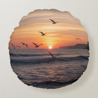| Coussin Jeté Rond Moderne | Concepteur KazooStu