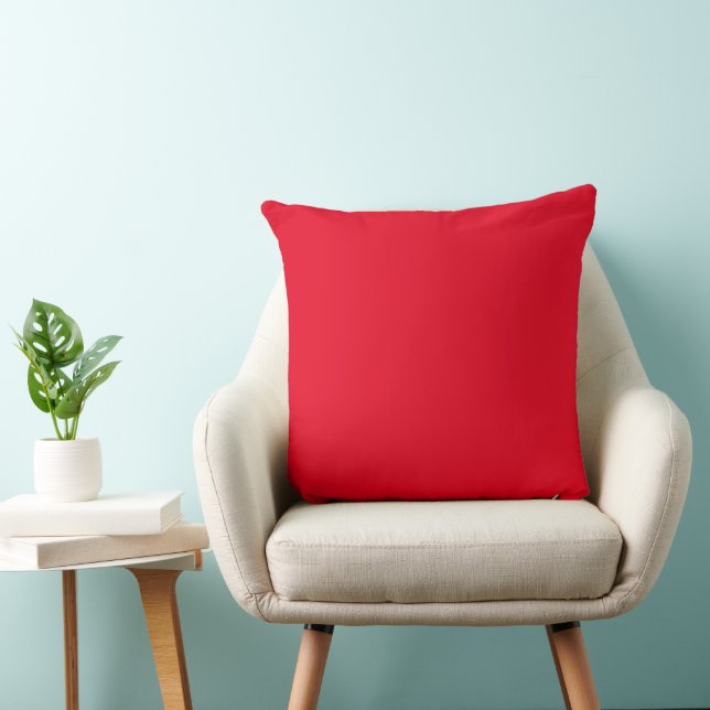 coussin jeté ROUGE ÉCLAIR (Chaise)