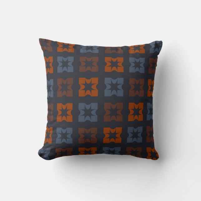 Coussin jeté Square Echo  (Recto)