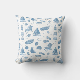 Coussin Jeté - Thème de la Plage