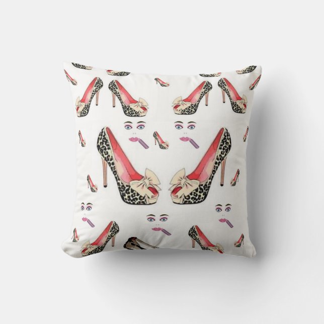 Coussin Jeter Des Chaussures D'Oreiller (Recto)