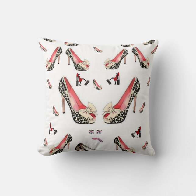 Coussin Jeter Des Chaussures D'Oreiller (Recto)