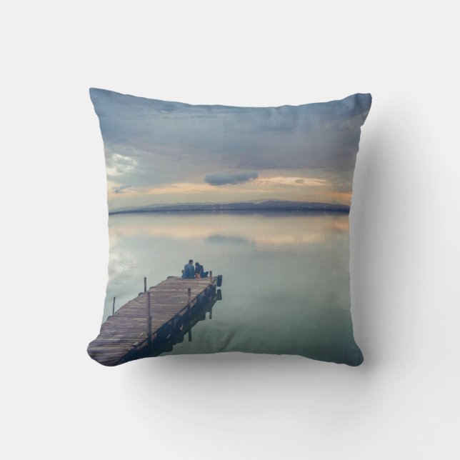 Coussin Jeter l'oreiller 16 po x 16 po (Recto)