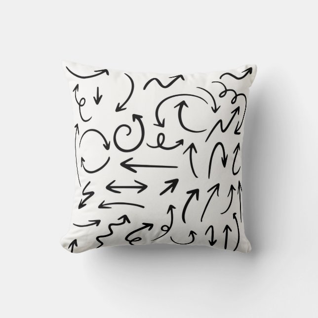 Coussin Jeter l'oreiller 16 po x 16 po (Recto)