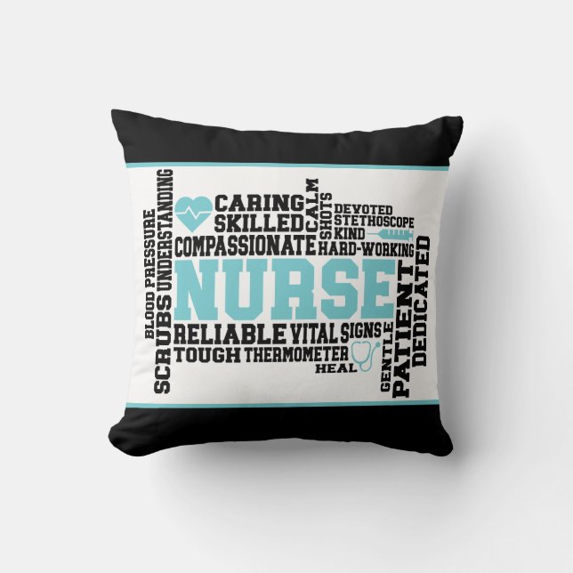 Coussin Jeter l'oreiller 16 po x 16 po (Recto)
