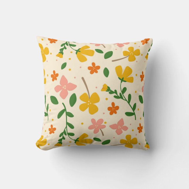 Coussin Jeter l'oreiller 16 po x 16 po (Recto)