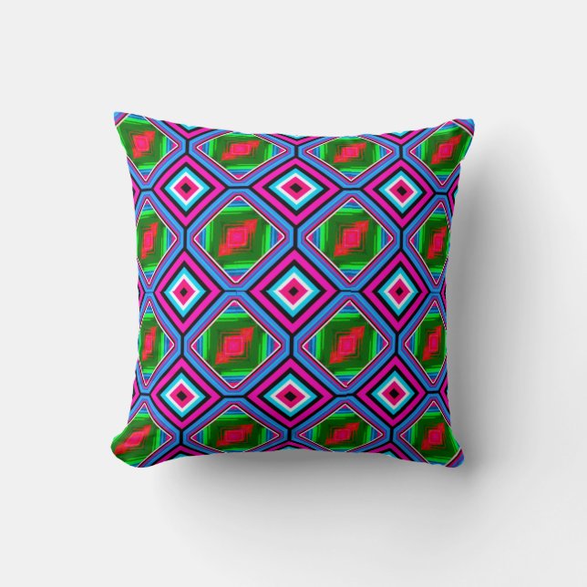 Coussin Jeter l'oreiller 16 po x 16 po (Recto)