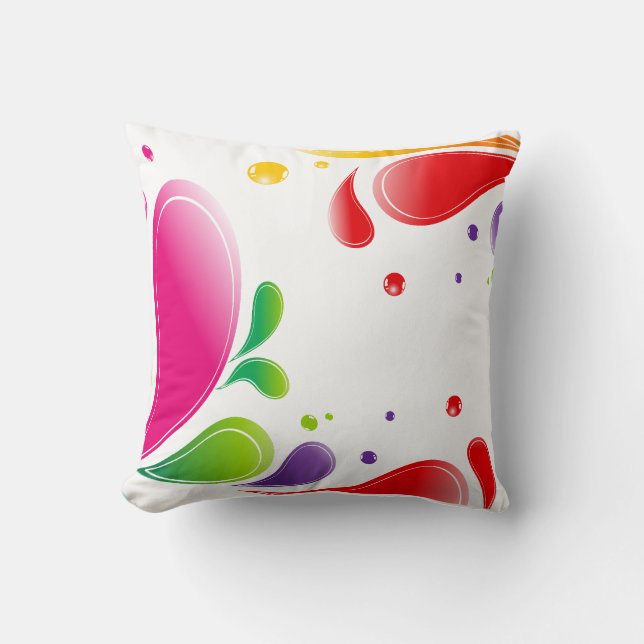 Coussin Jeter l'oreiller 16 po x 16 po (Recto)