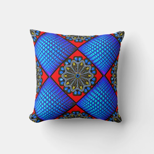 Coussin Jeter l'oreiller 16 po x 16 po (Recto)