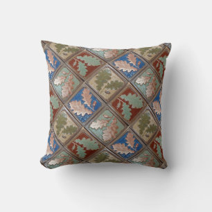Coussin Jeter l'oreiller avec des feuilles en chêne