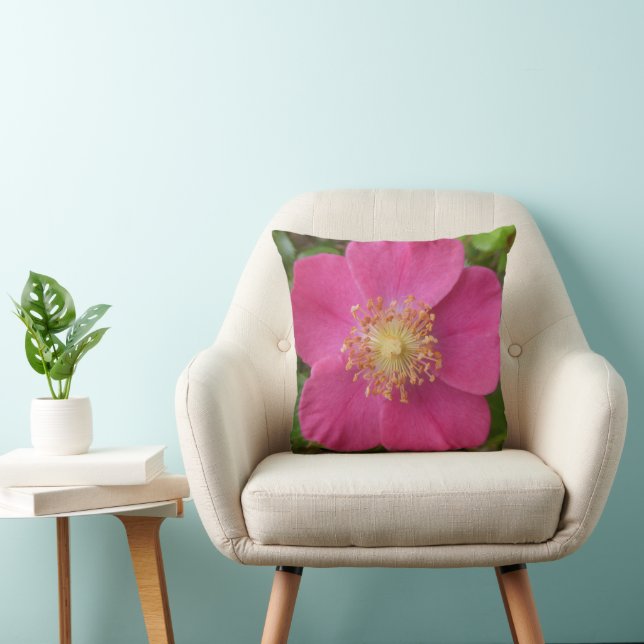 Coussin Jeter L'Oreiller Avec L'Image De Rose Rose Rose Cl (Chaise)