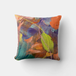 Coussin Jeter l'oreiller dans le jardin sauvage