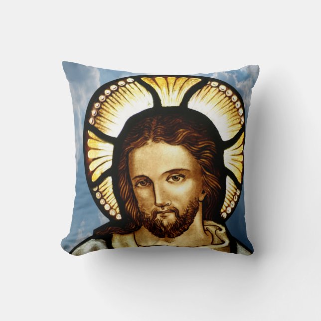 Coussin Jeter l'oreiller Jésus (Recto)