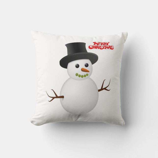 Coussin Jeter l'oreiller Noël (Recto)