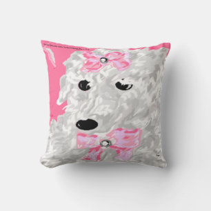 Coussin Jeter l'oreiller / Poodle