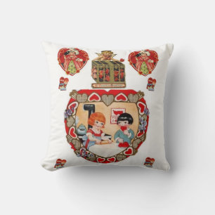 Coussin Jeter l'oreiller Saint-Valentin