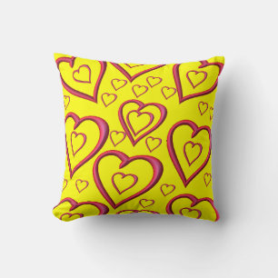Coussin Jeter l'oreiller Saint-Valentin