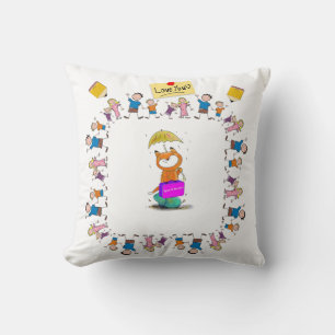 Coussin Jeter Pillow Feline Cat Spay et Neuter