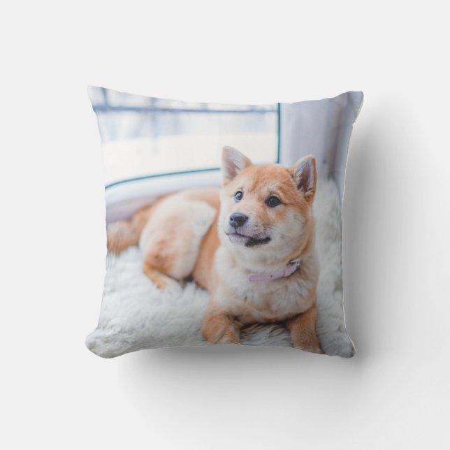 Coussin Jetez l'oreiller, lancez l'oreiller 16" x 16" (Recto)