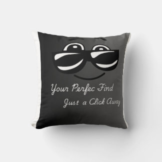 Coussin Jetez l'oreiller, lancez l'oreiller 16" x 16"