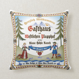 Coussin Jetez l'oreiller ~ Lodge Signal