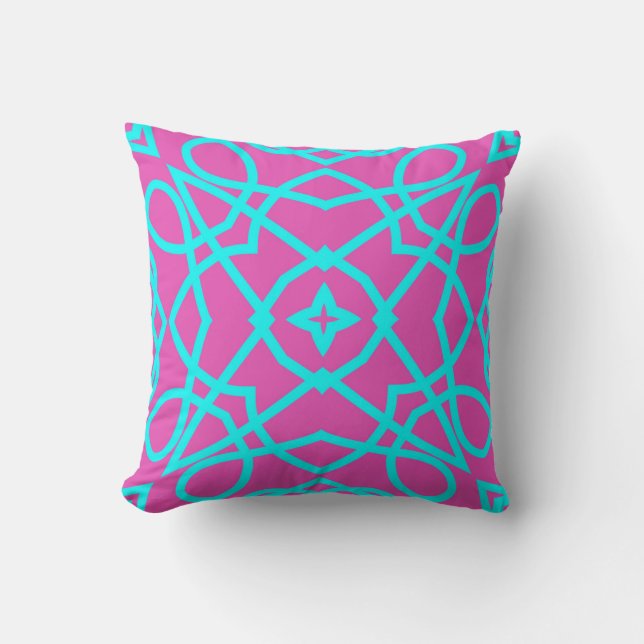 Coussin Jetez l'oreiller, un design d'impression en tissu  (Recto)
