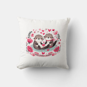 Coussin Jeu adorable Otter