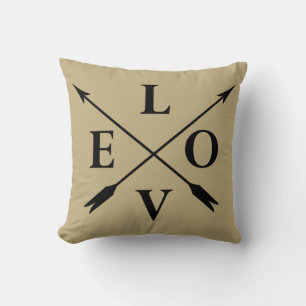 Coussin Jeu d'amour monogramme