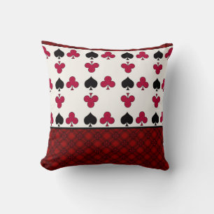 Coussin Jeu de carte de poker