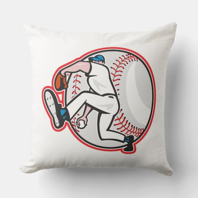 Coussin Jeu De Coton De Niveau A Oreiller/Baseball (Recto)