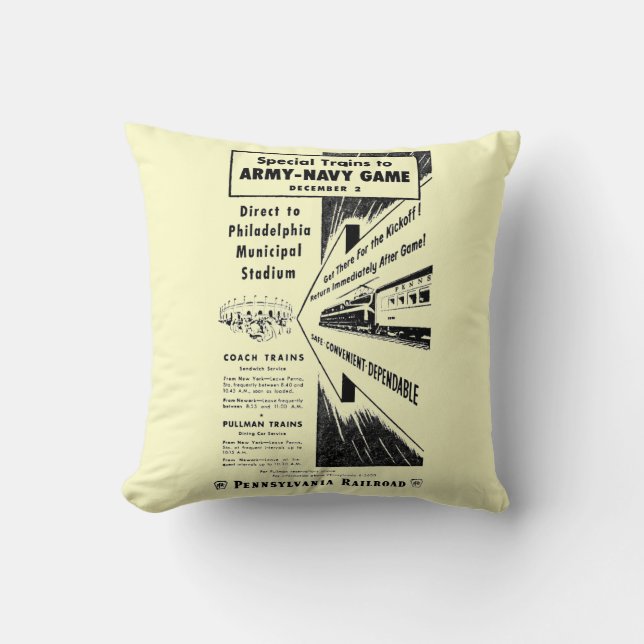 Coussin Jeu de marine d'armée par l'intermédiaire du (Recto)